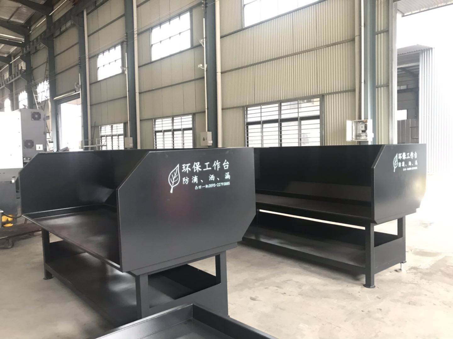 感謝聰勤機(jī)械惠購(gòu)三工位環(huán)保工作臺(tái)帶圍邊
