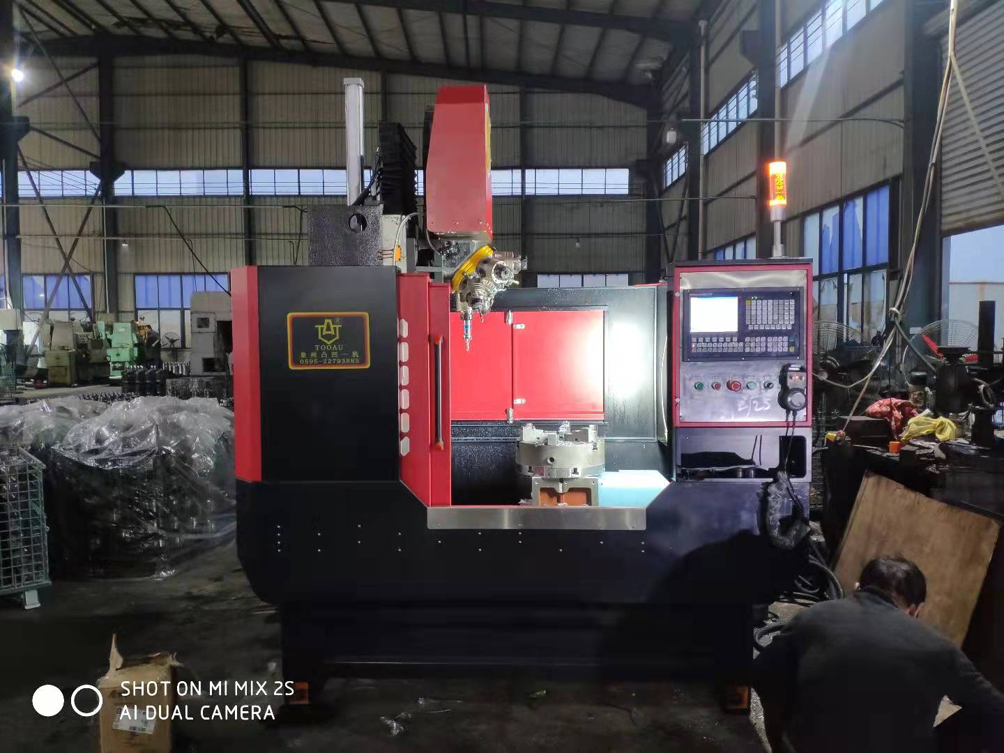 感謝泉州市**鍛壓惠購(gòu)分度鉆攻機(jī)SF400-T6